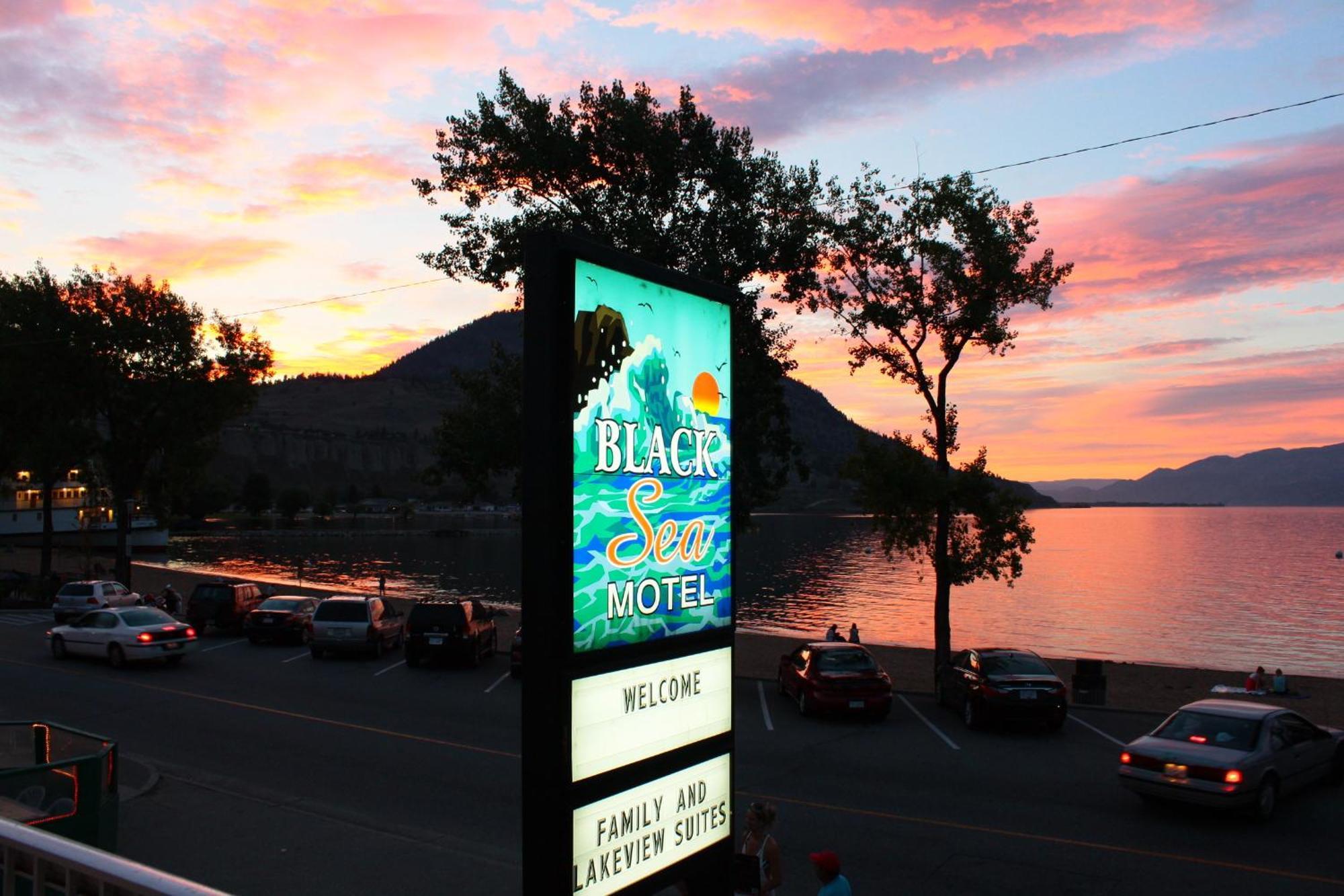 Black Sea Motel Penticton Exteriör bild